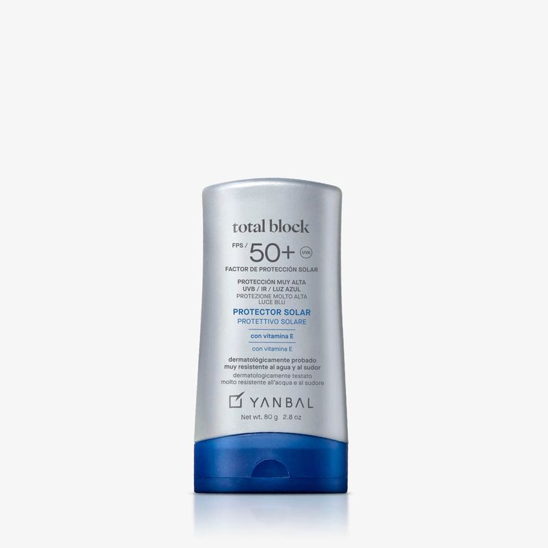 YANBAL - PROTECTOR SOLAR SPF 100 TOTAL BLOCK 80g