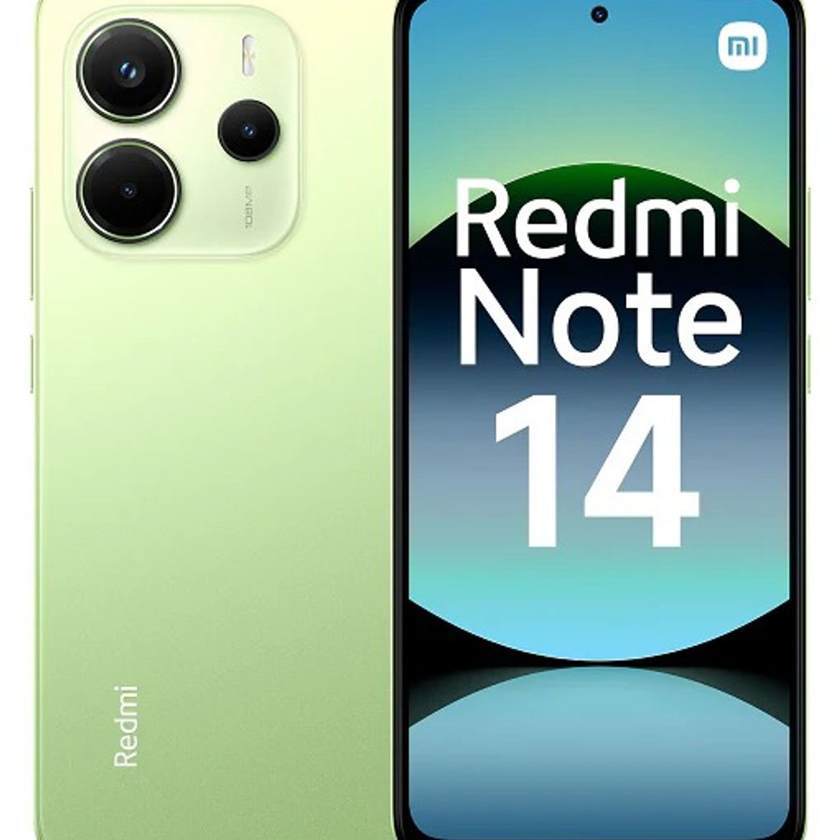 XIAOMI - XIAOMI REDMI NOTE 14 8GB RAM 256GB ROM COLOR VERDE LIMON