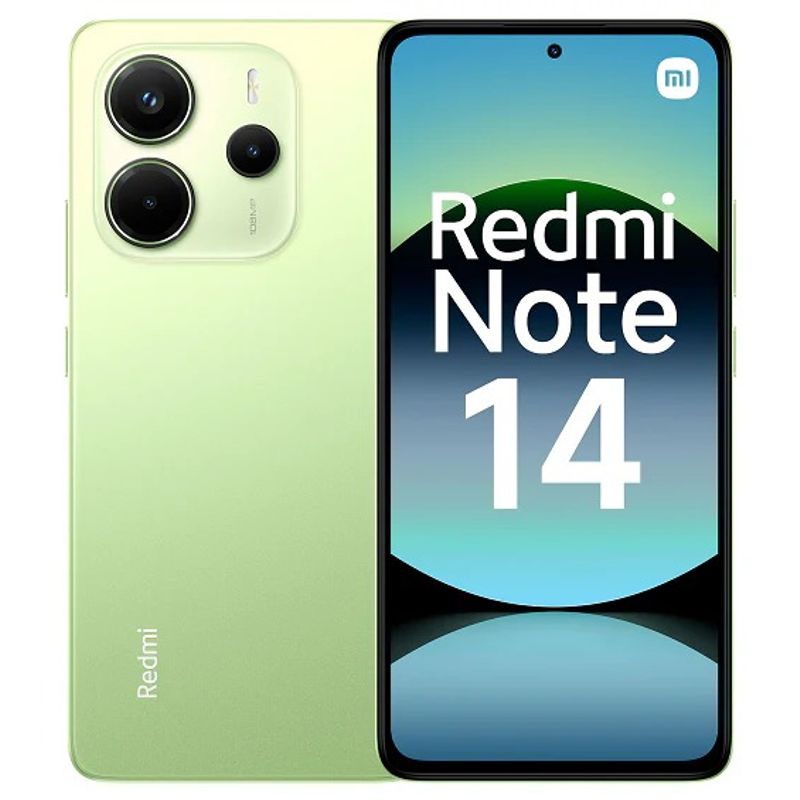 XIAOMI - XIAOMI REDMI NOTE 14 8GB RAM 256GB ROM COLOR VERDE LIMON