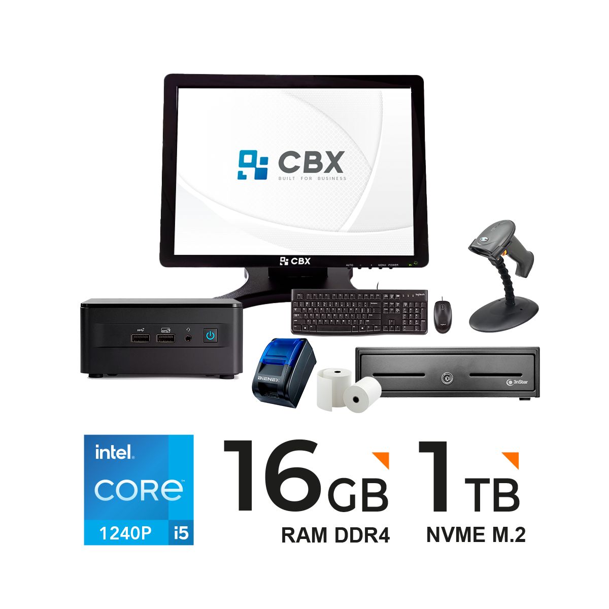 ASUS - PC Asus 12 Pro i5-1240P 16GB RAM 1TB SSD 15" Touch Monitor