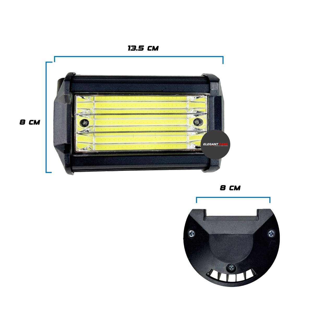 JET - Barra Led  Neblinero 180w 2Funciones Fijo y Estrobo 1pcs