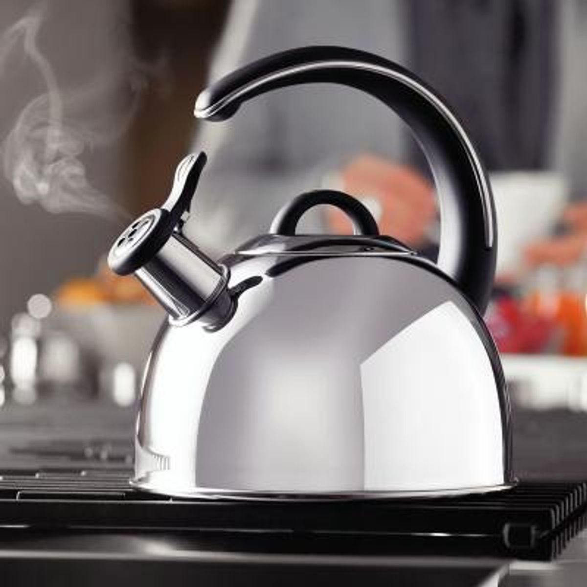 TRAMONTINA - Tetera de Acero Inoxidable 335L