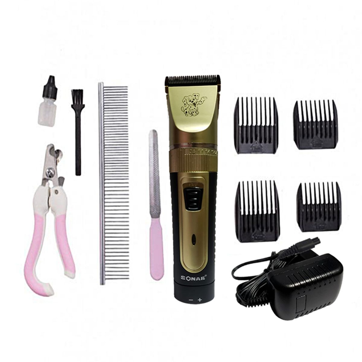 SONAR - Kit de Corte Para Mascotas SN-230 11Pzas