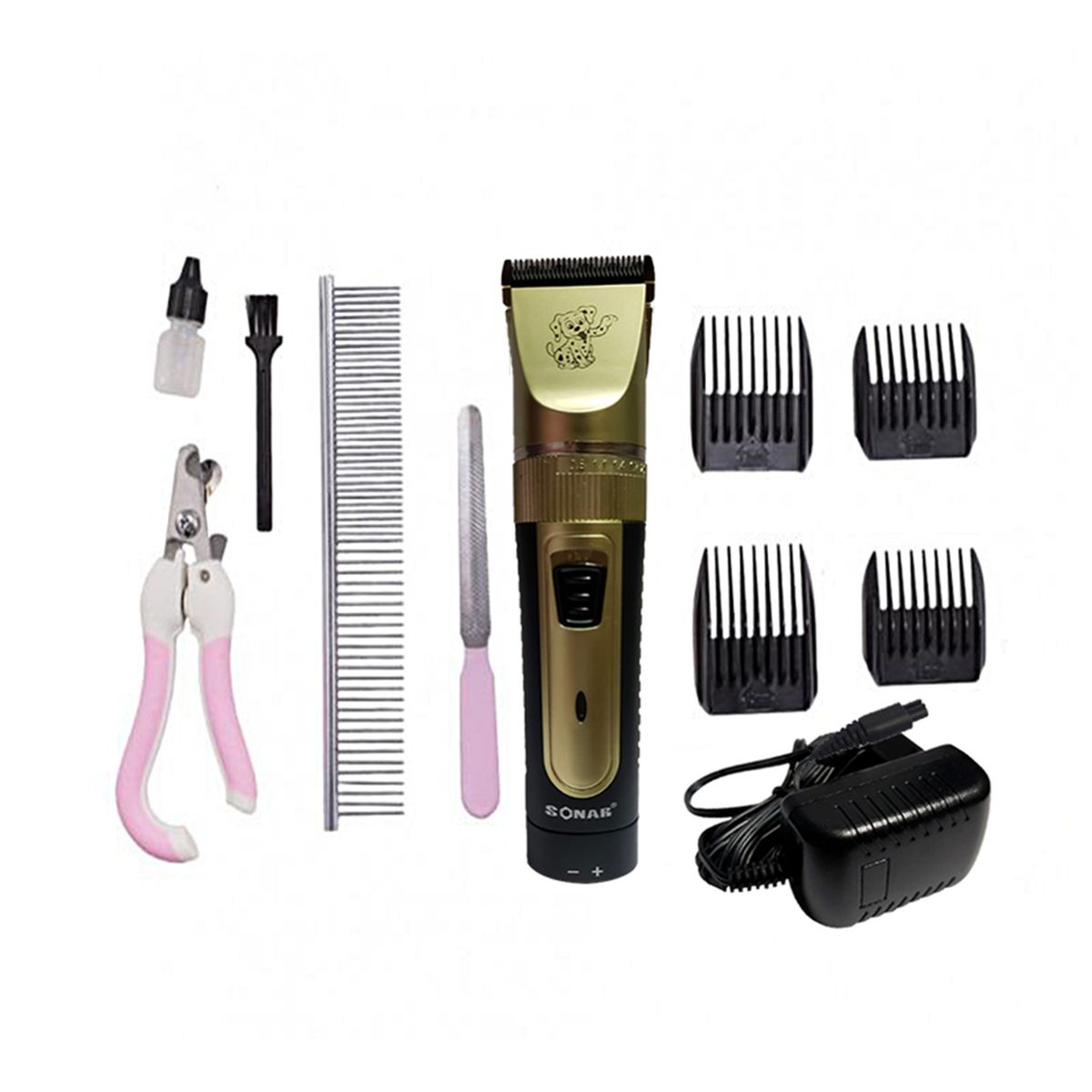 SONAR - Kit de Corte Para Mascotas SN-230 11Pzas