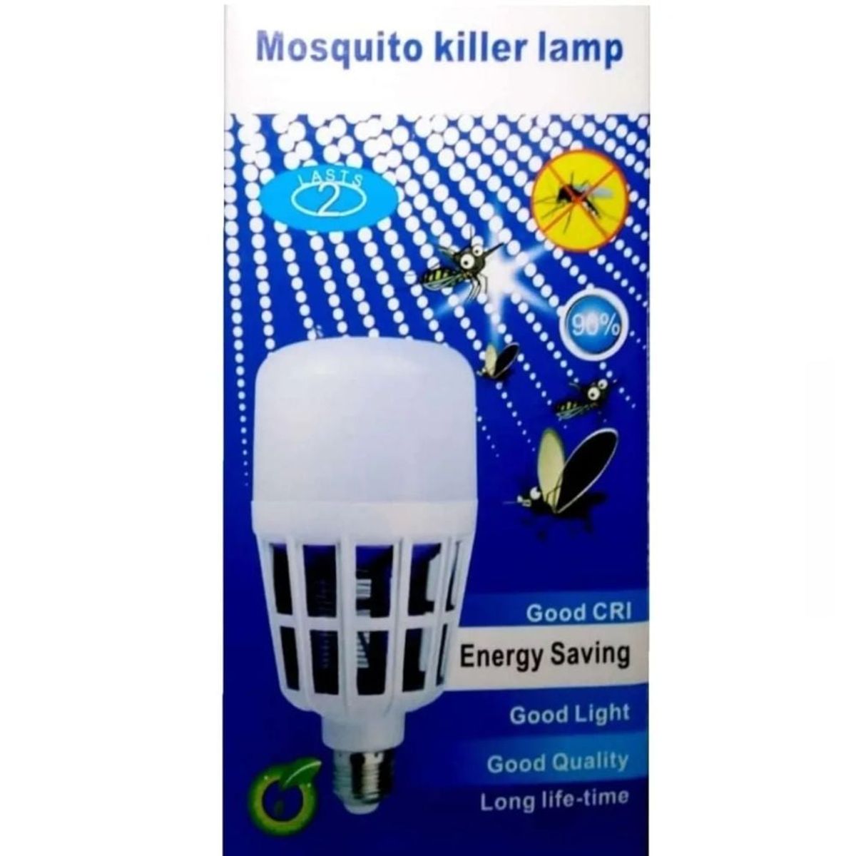 GENERICO - Focos Led Uv Ahorrador Mata Zancudos Y Moscas 20 W