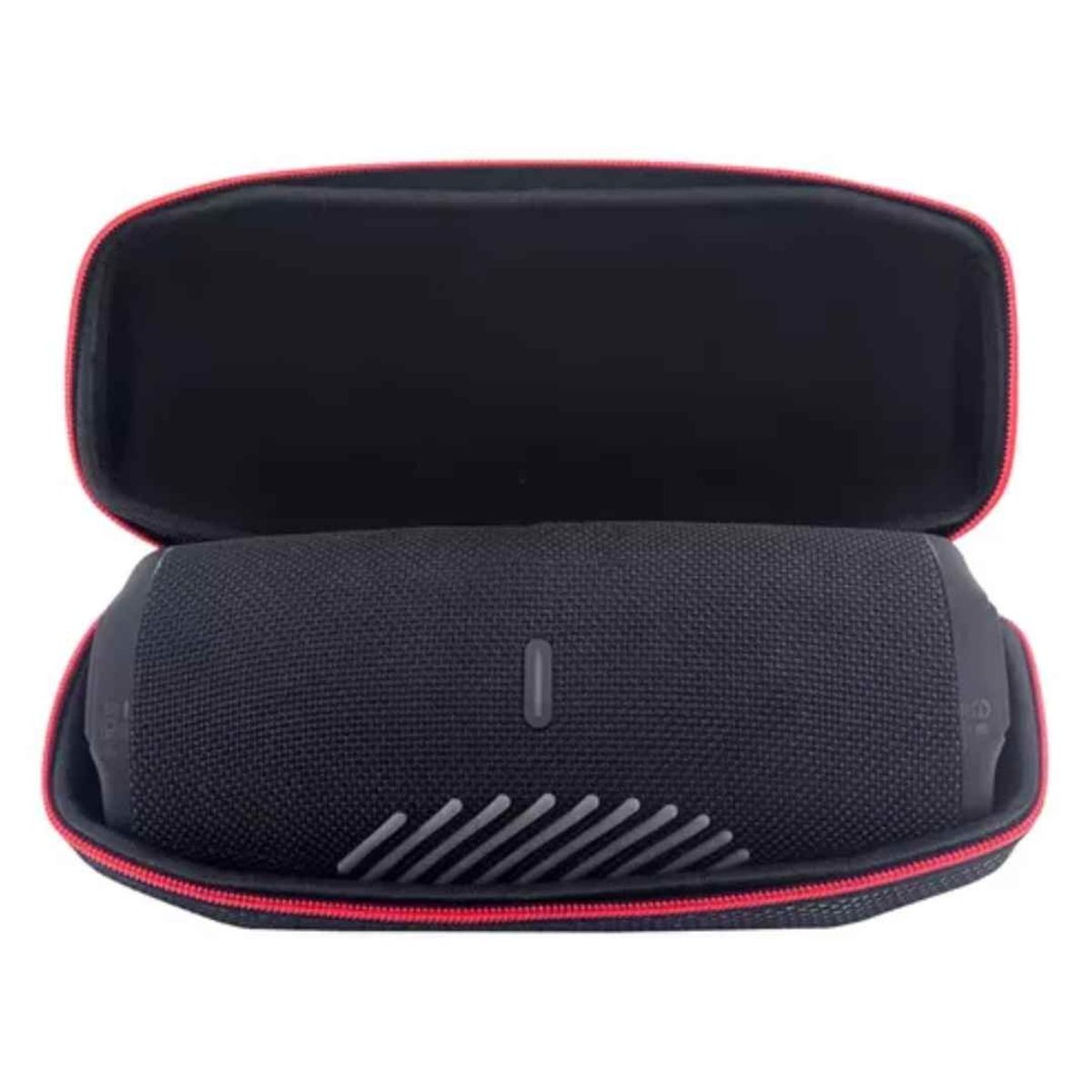 GENERICO - ESTUCHE CASE DURO LISO COMPACTO PARA JBL CHARGE 5/ CHARGE 6 PLATEADO