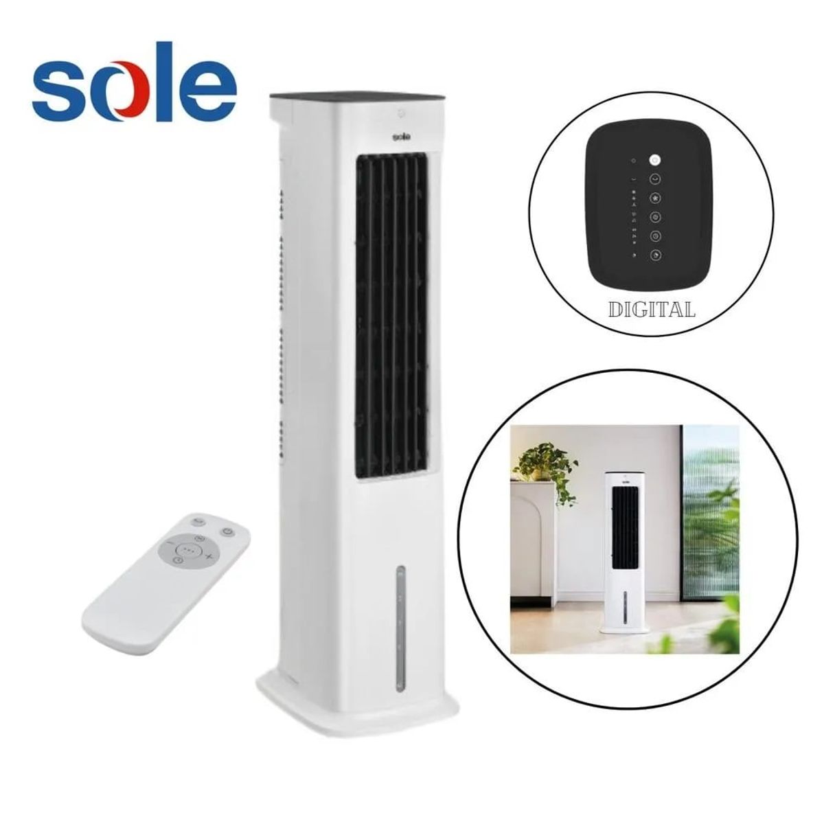 SOLE - Enfriador de Aire SOLAIR015 con 50w