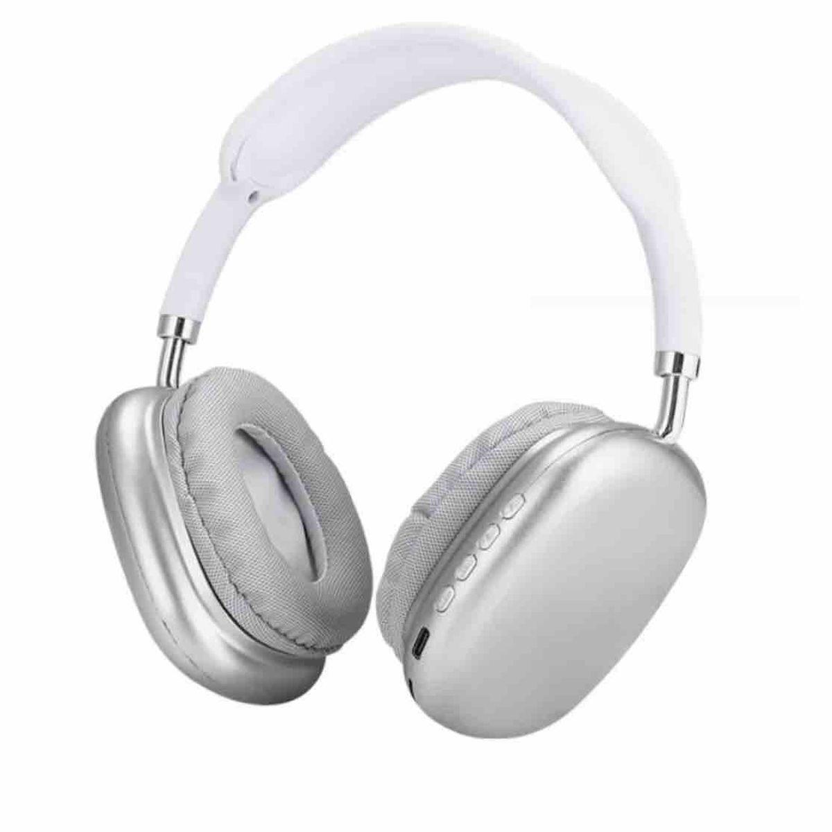 GENERICO - Audifono Bluetooth Inalambrico P9 Blanco con Reducción de Ruido