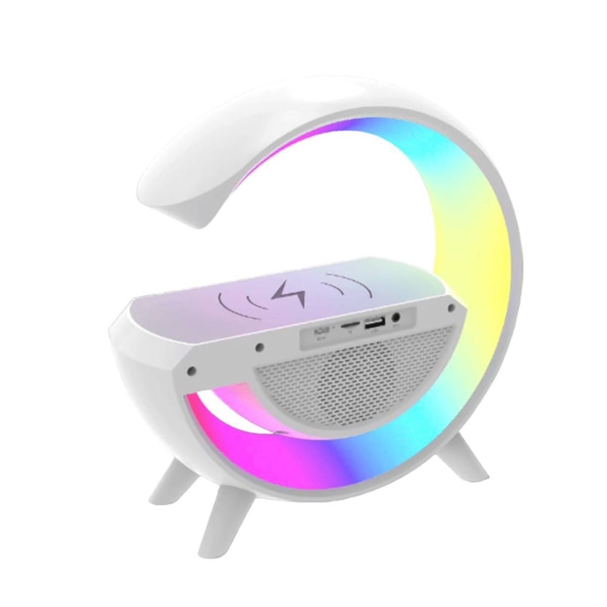 GENERICO - PARLANTE G CON RELOG Y CARGA INALAMBRICA