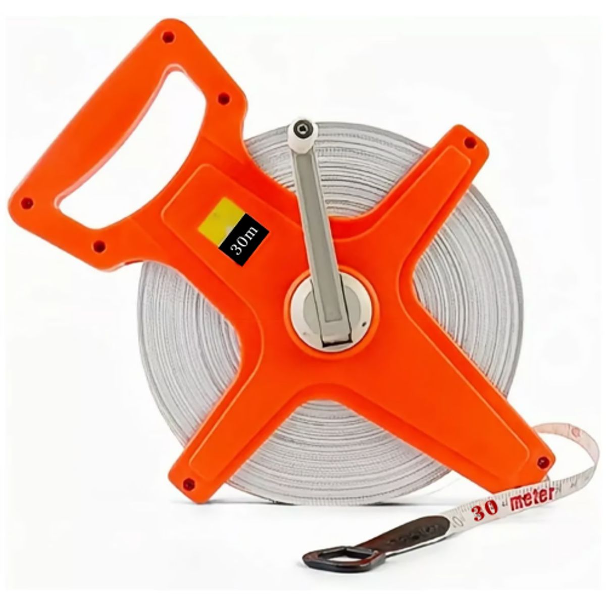INSPIRA MARKET - Cinta Métrica 30M 100FT con Manilla Wincha