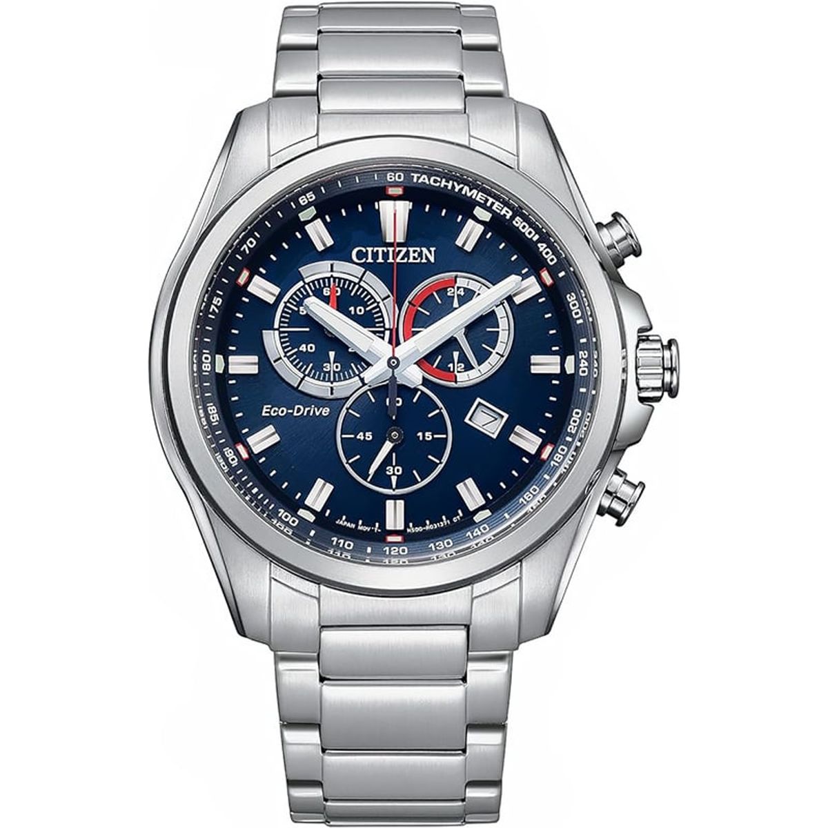 CITIZEN - Citizen Reloj Hombre Cronografo Deportivo Eco-Drive AT2131-56L