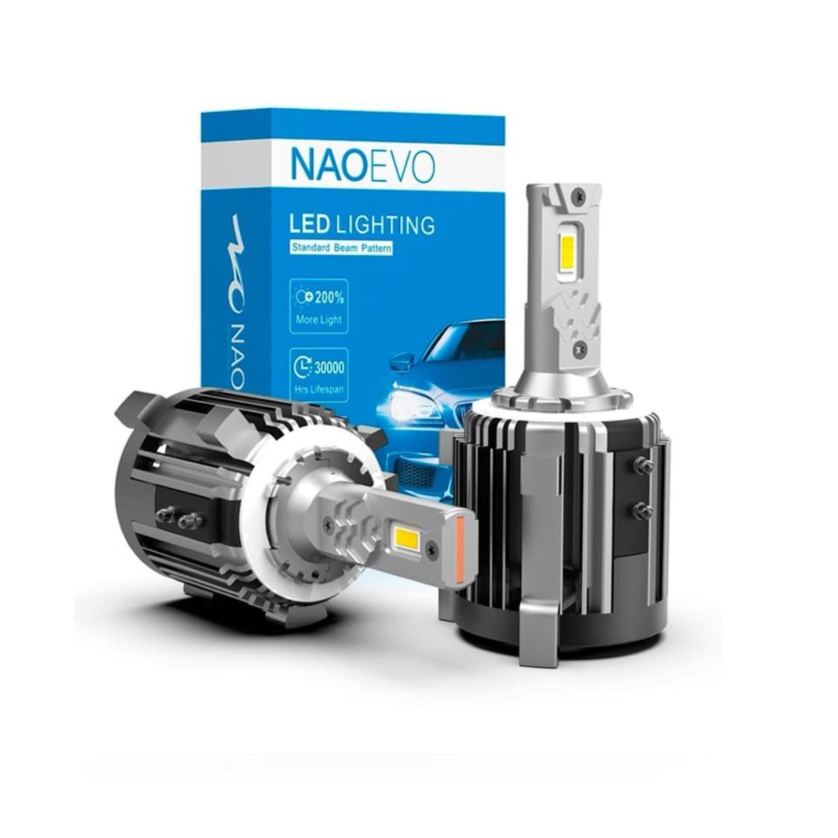 NAOEVO - FOCO LED CANBUS G2 H7 12V LBLANCA 12000LM