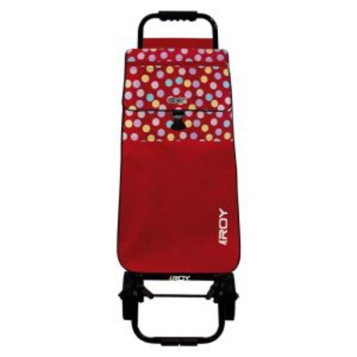 ROY - Carrito Señorita Eco Estructura Fija Diseño Circular Rojo