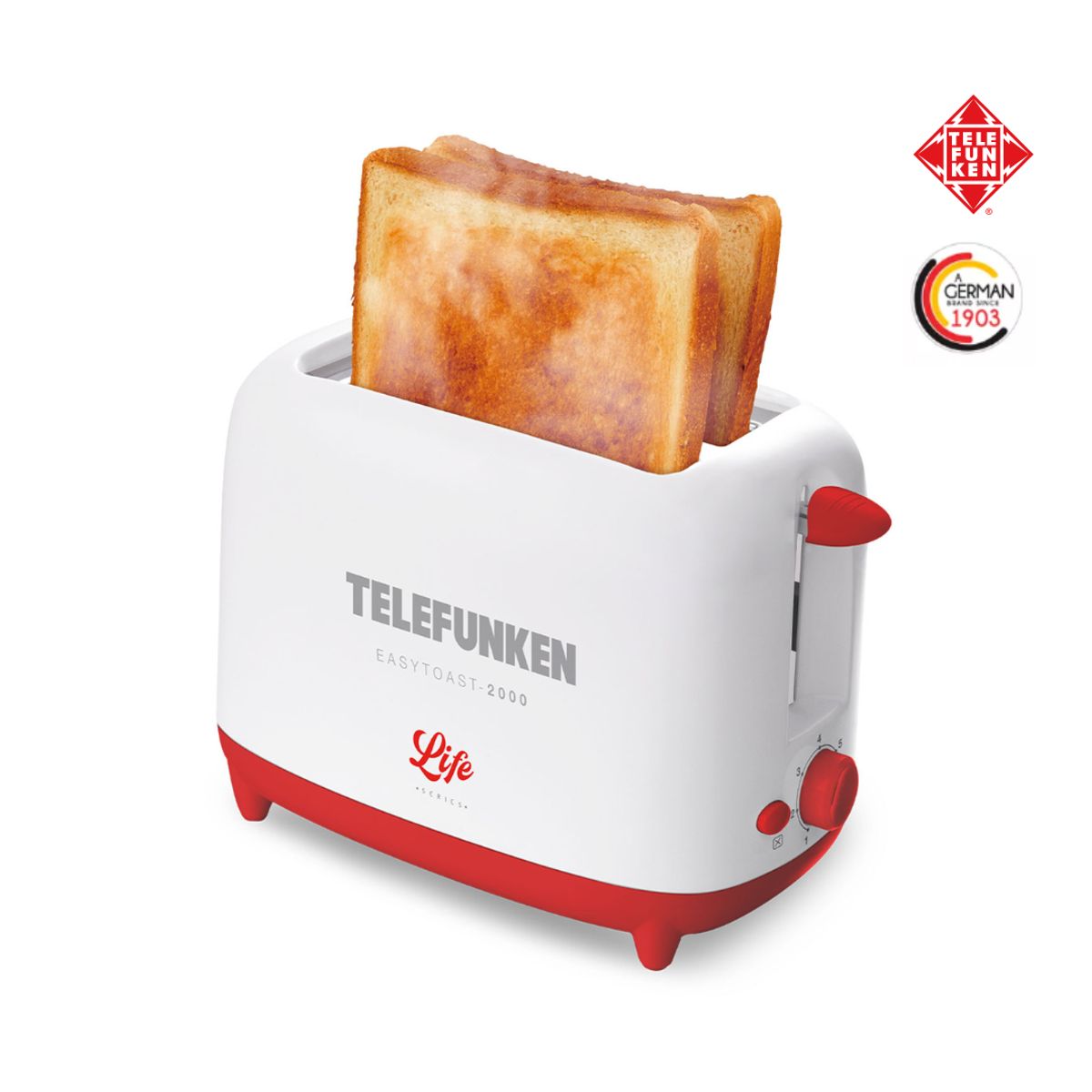 TELEFUNKEN - Tostadora EasyToast-2000 220V