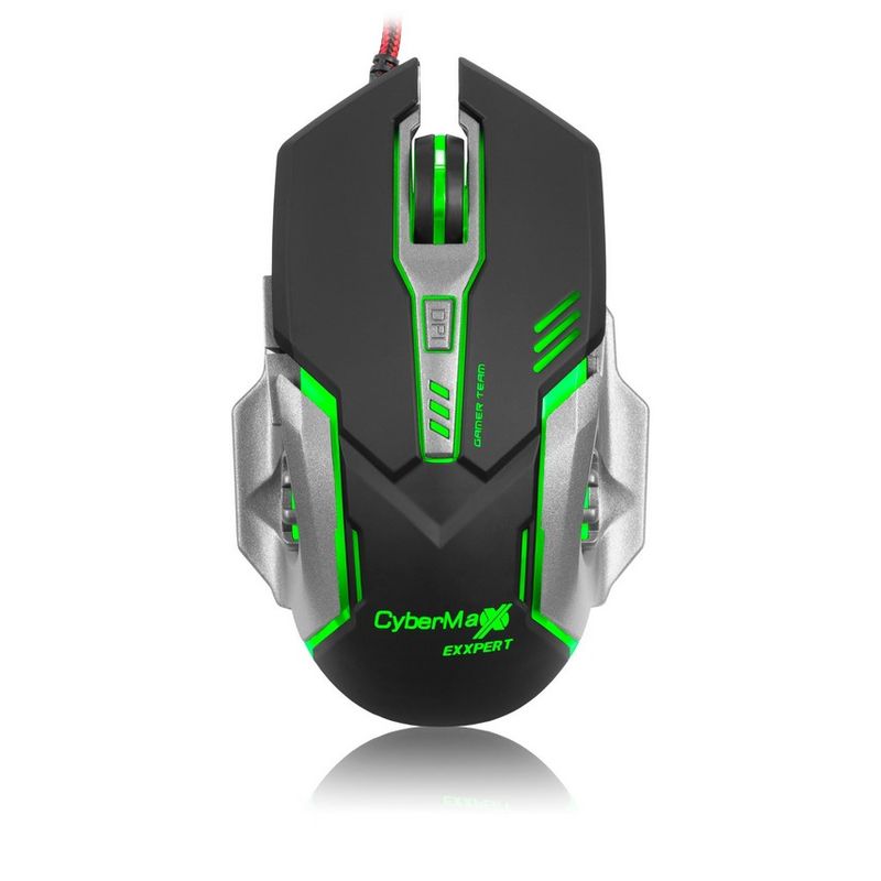 CYBERTEL - Mouse Gamer RGB Led - Multicolor 6 Botones - USB Cybertel