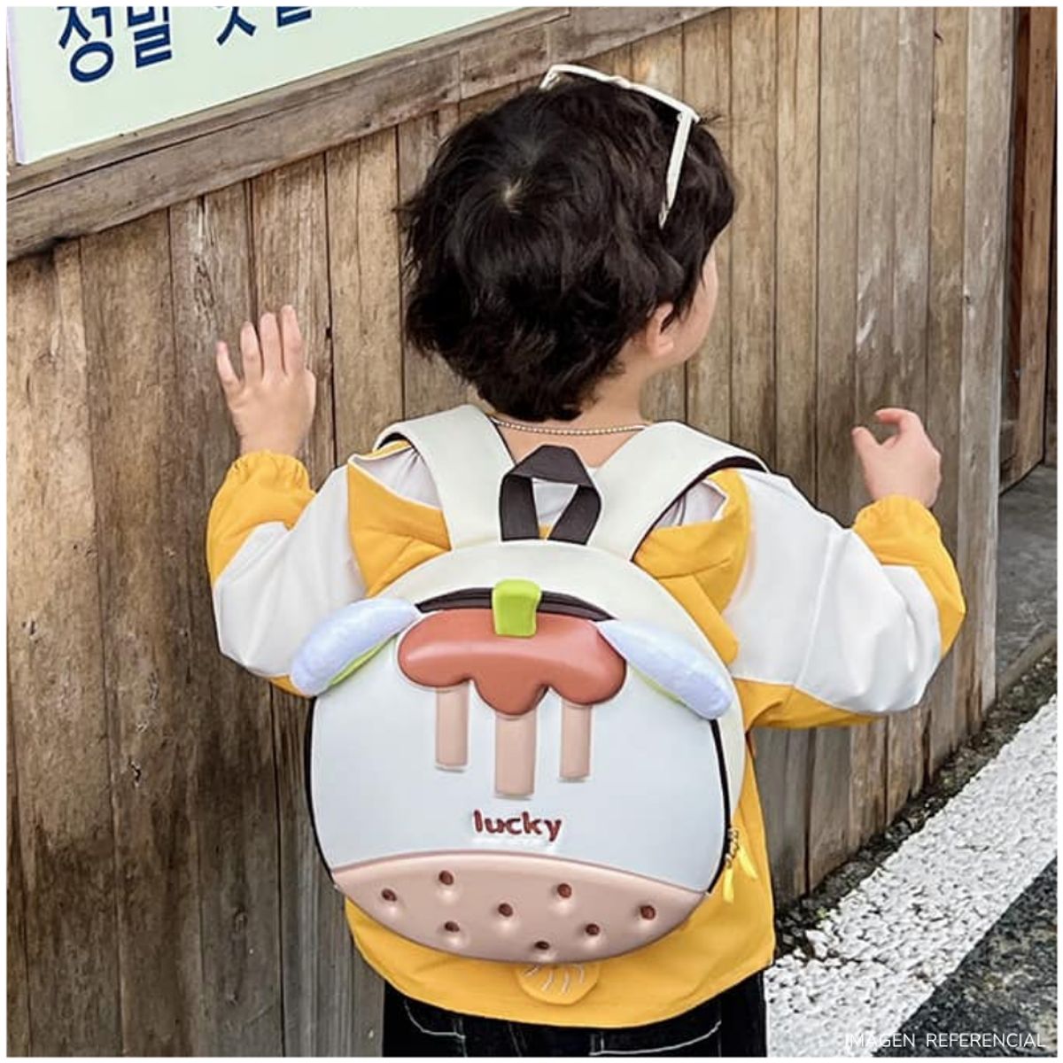 INSPIRA MARKET - Mochila Kawaii Niños y Niñas diseño Frutal