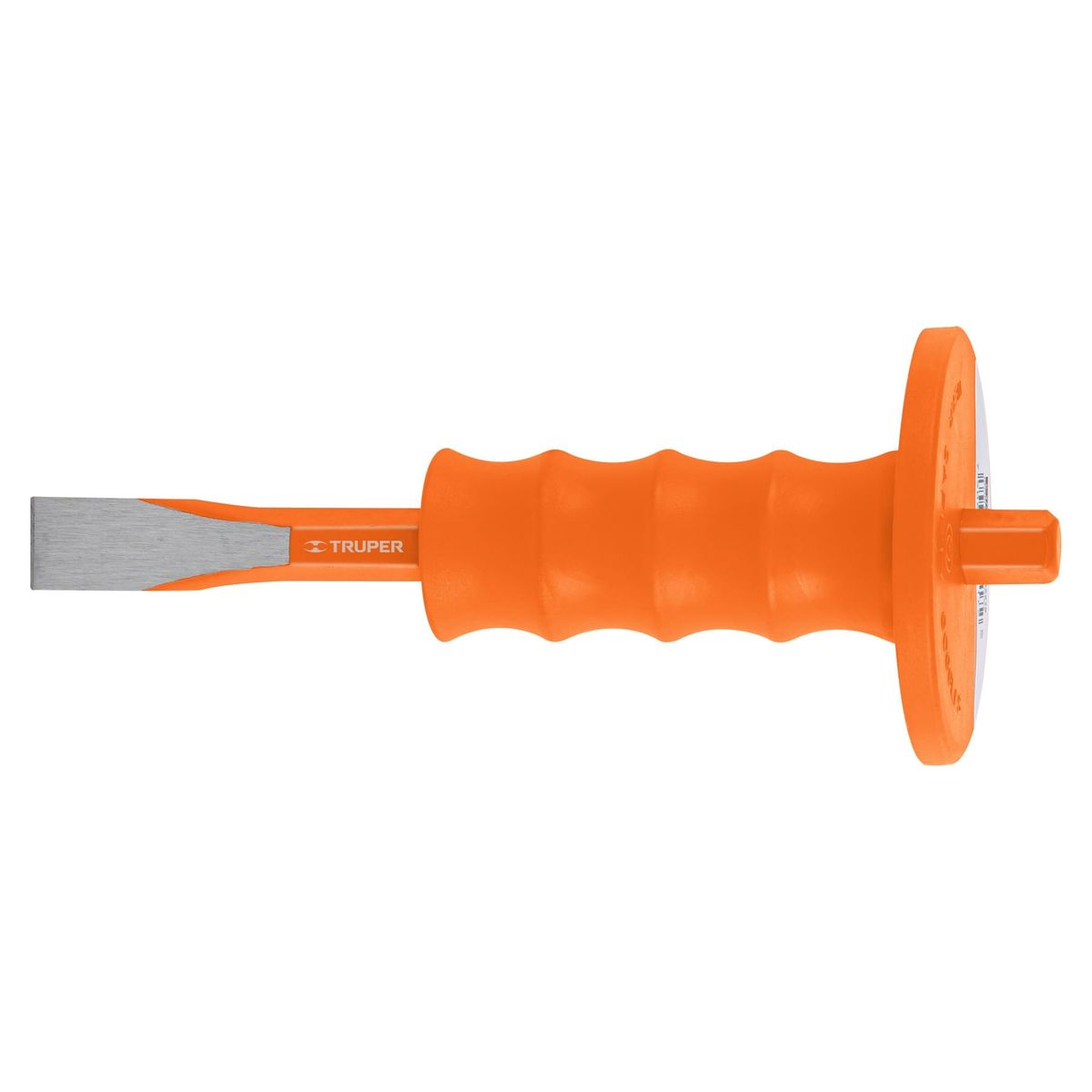 TRUPER - Cincel de corte frío 34 x 8 con grip Truper