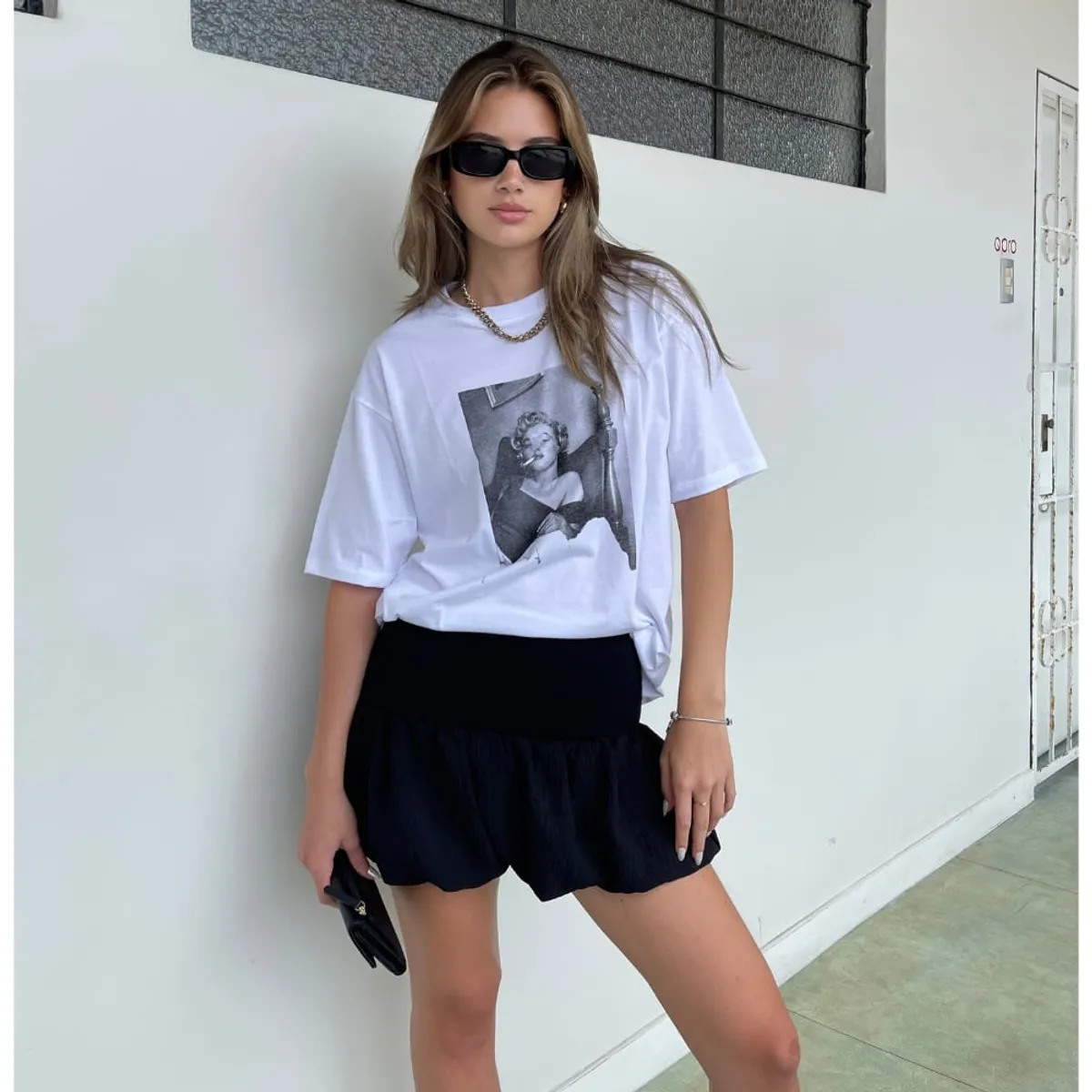 BETWEEN US - Falda Mini Globo Keisy