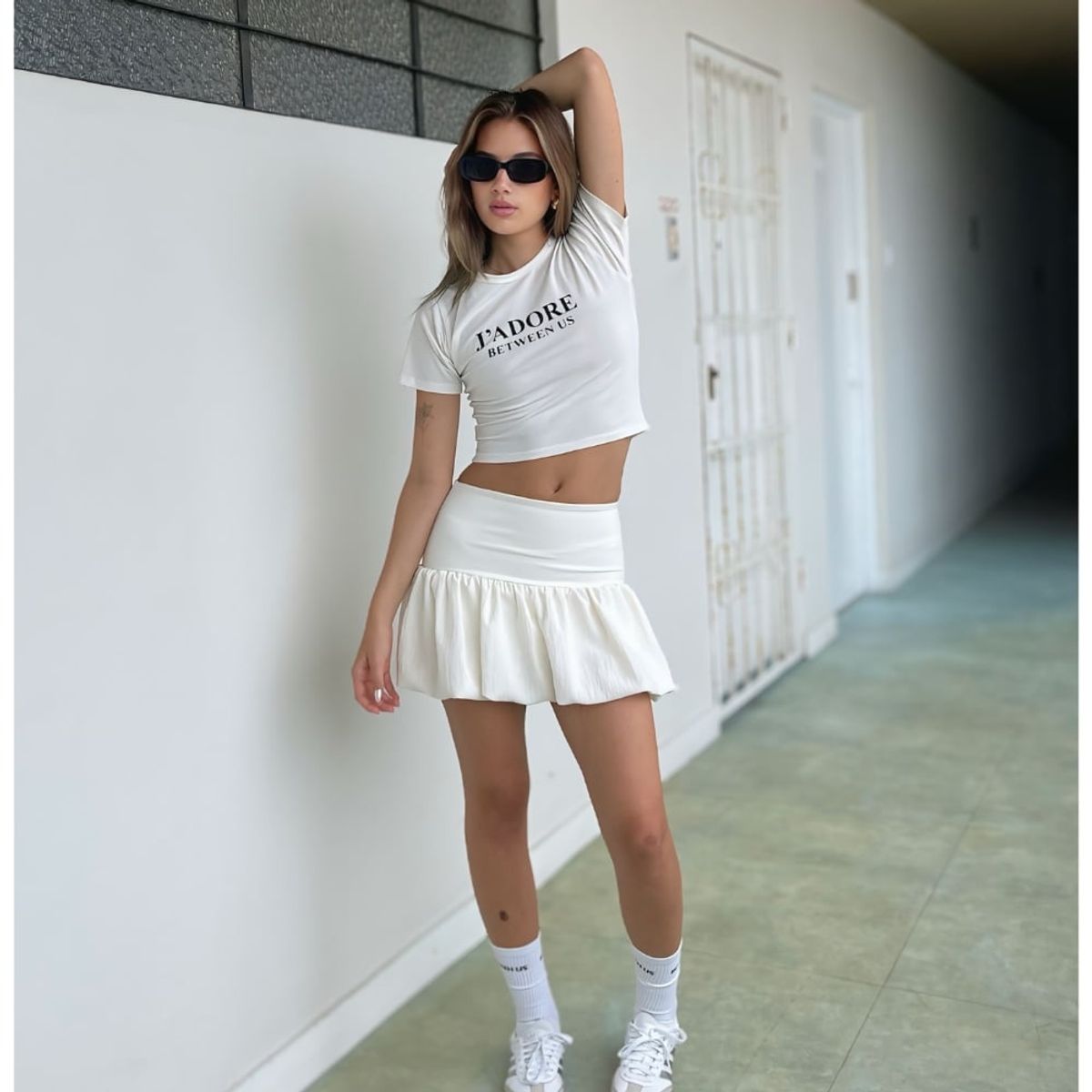 BETWEEN US - Falda Mini Globo Keisy