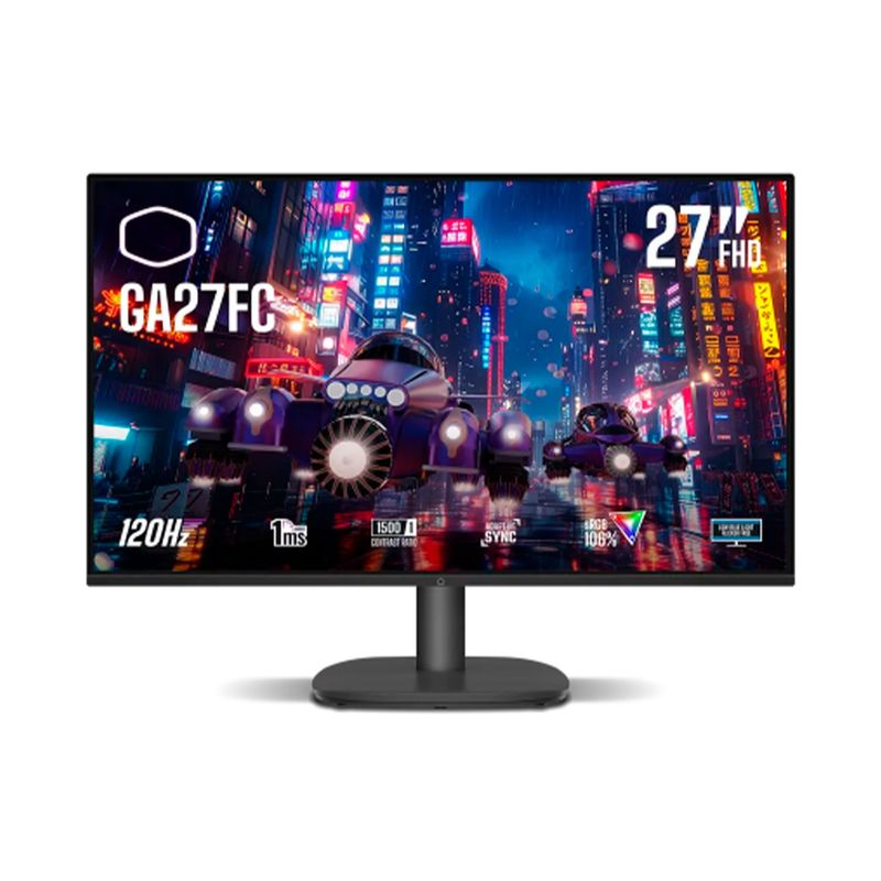 COOLER MASTER - MONITOR COOLER MASTER 27´ GAMING IPS-FHD-120HZ PNCMI-GA27FC-US