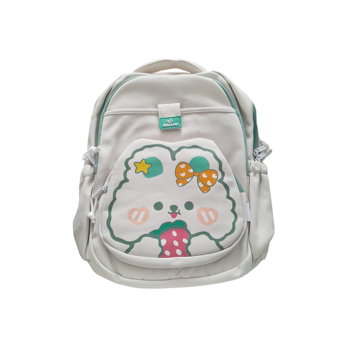 GENERICO - Mochila Kawaii Perrita Crema IP 9020