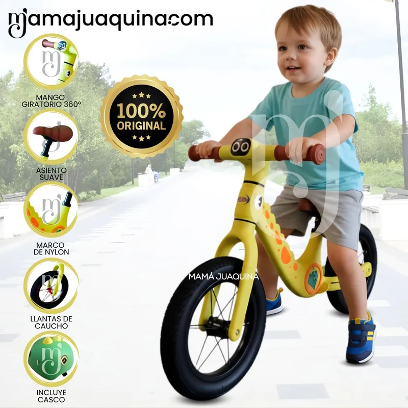 BABY - Bicicleta De Equilibrio «GIRAFFE» Yellow