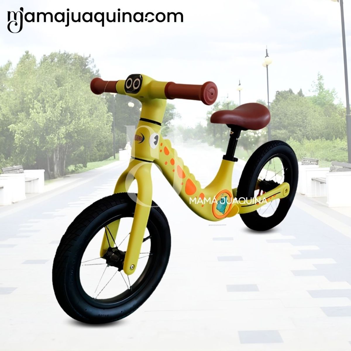 BABY - Bicicleta De Equilibrio «GIRAFFE» Yellow