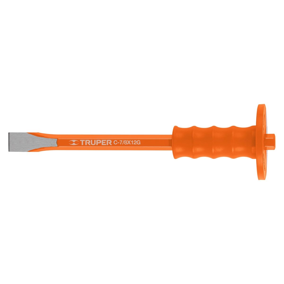 TRUPER - Cincel de corte frío 78 X 12 con grip Truper