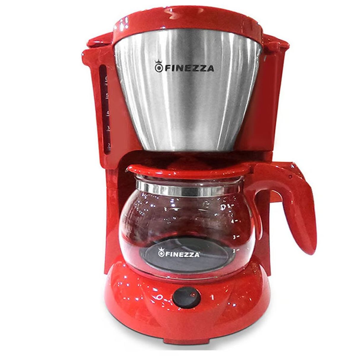 FINEZZA - Cafetera Finezza CK-674F-R Rojo