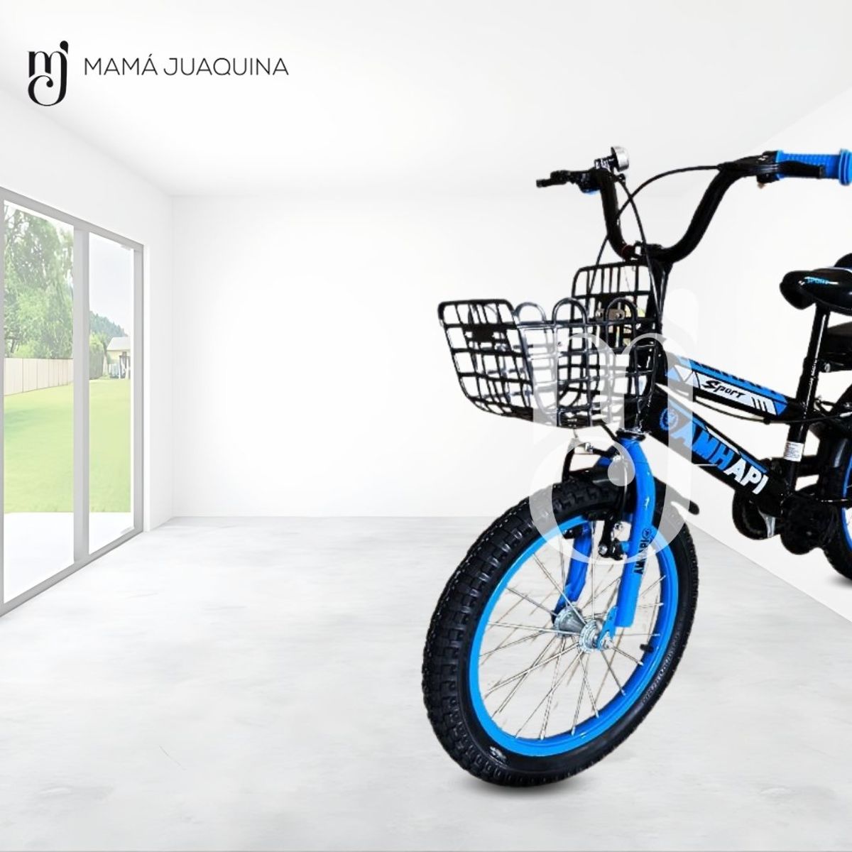 SPORT BICYCLE - Bicicleta Para Niños Aro 16  «AMHAPPY» Blue