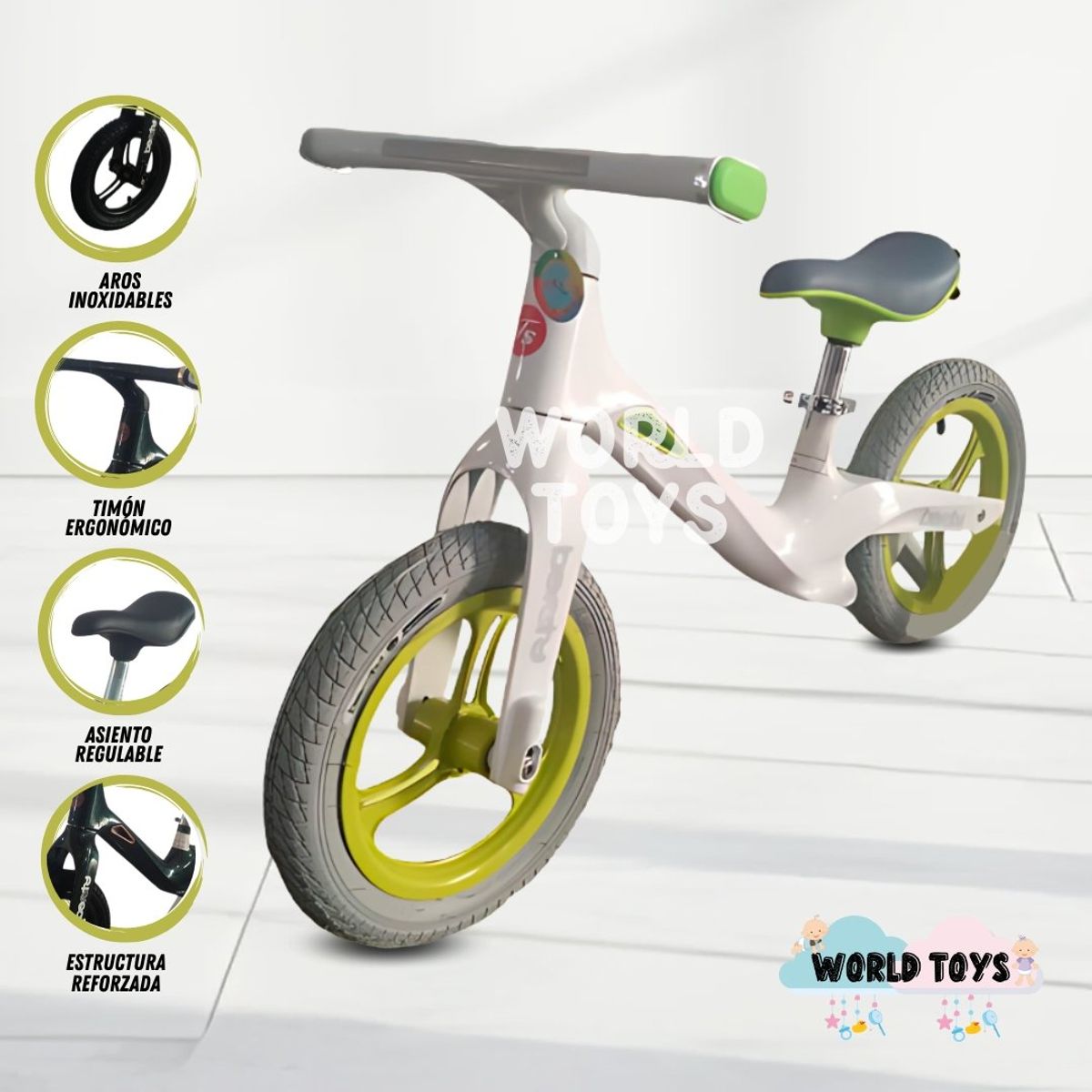 BABY - Bicicleta De Equilibrio «THALOS BESTY» Green