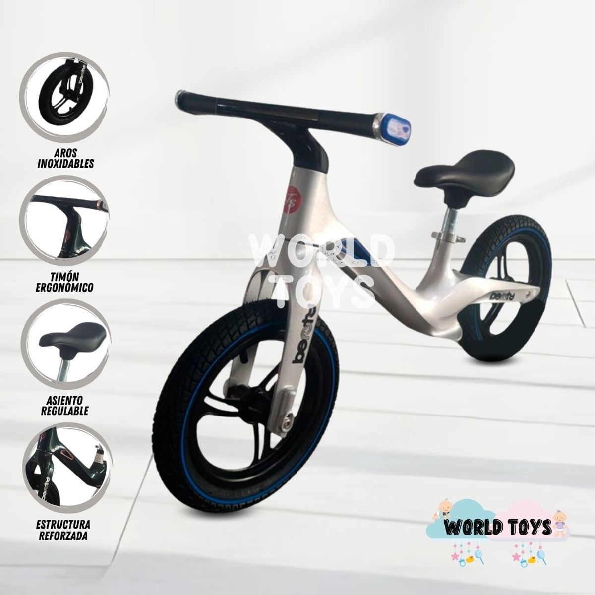 BABY - Bicicleta De Equilibrio «THALOS BESTY» Beige