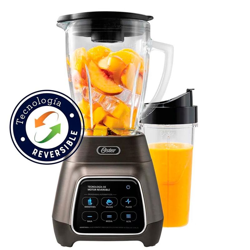 OSTER - Licuadora OSTER 1.5 L con tecnología de motor reversible BLSTPYG1312XB