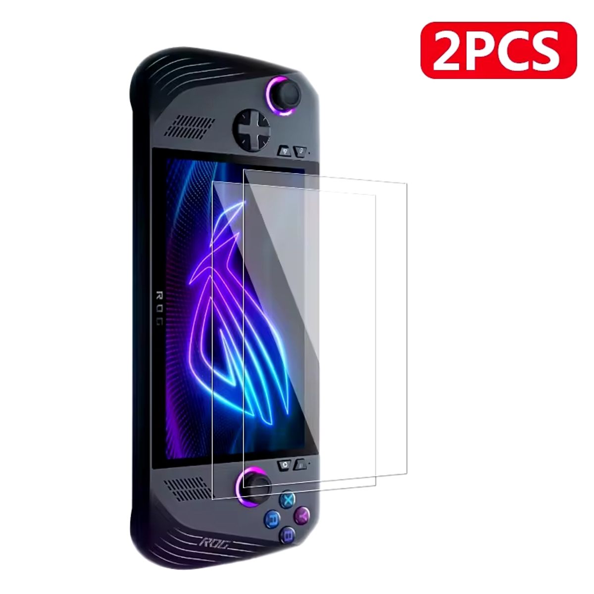 GENERICO - Protector de Pantalla Mica Vidrio Templado Asus Rog Ally X 2024 x2 und