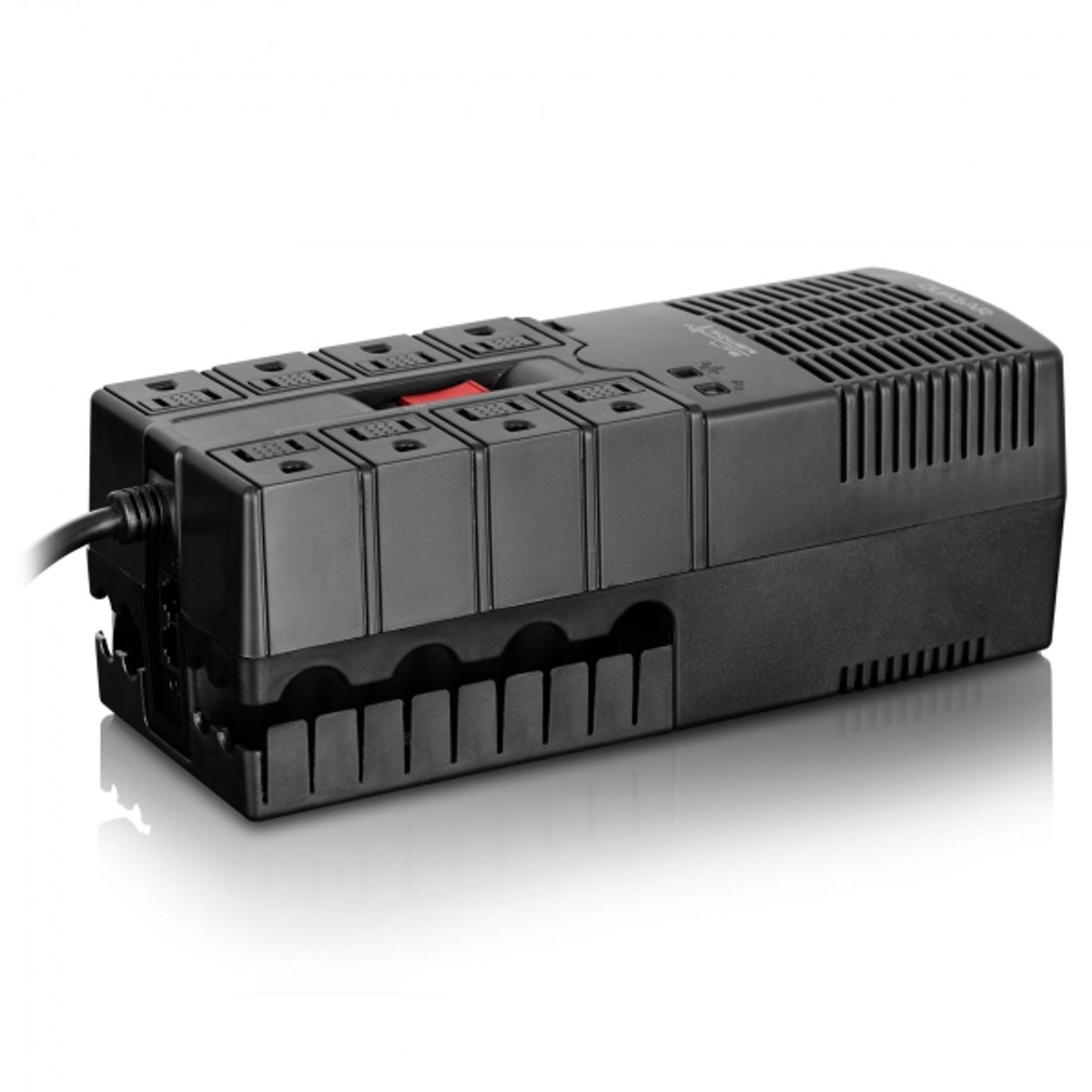 GENERICO - Estabilizador de Voltaje Power Lite pulsar PLI 1200 8 Tomas