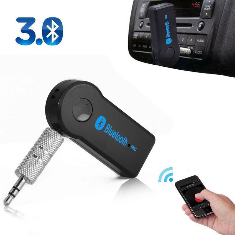 GENERICO - Convertidor Bluetooth Para Auto Parlante Adaptador Recepto