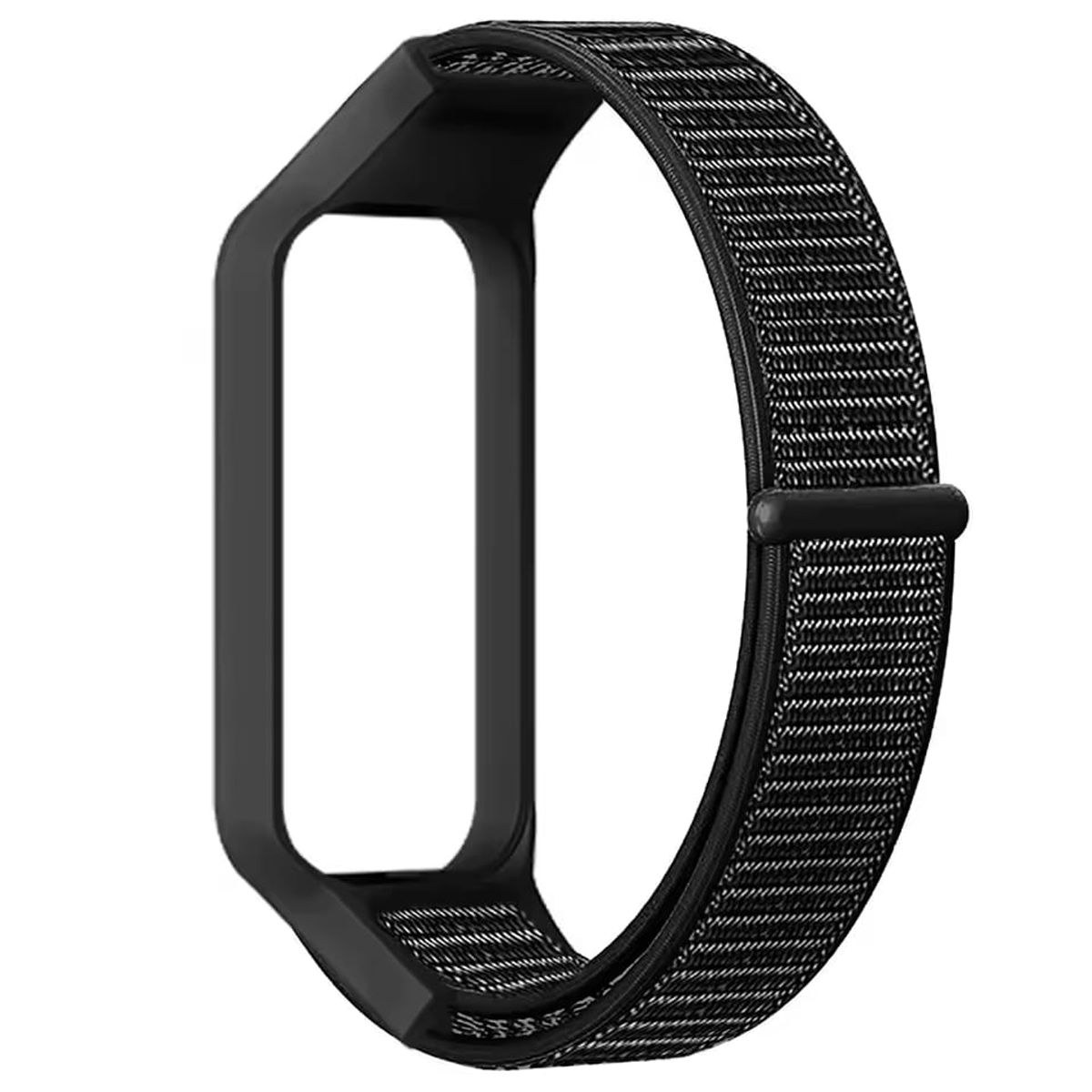GENERICO - Correa de Nylon Para Redmi Band 2 y para Xiaomi Band 8 Active Negro