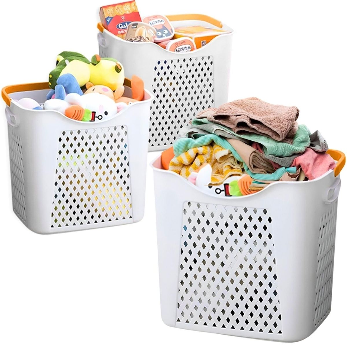 MINARI - Cesta Organizador para Guardar Juguetes Infantil CL171