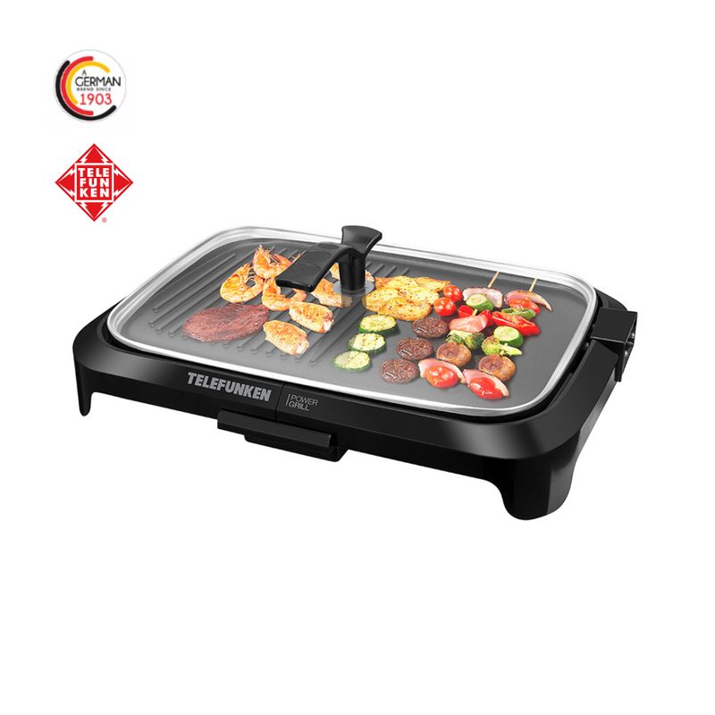 TELEFUNKEN - PARIILLA ELECTRICA TELEFUNKEN POWER GRILL - 220V