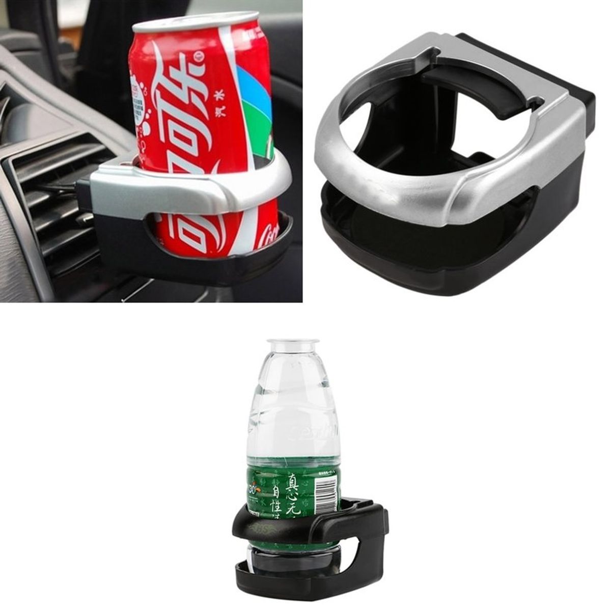GENERICO - sujetador para celular gaseosas bebidas tazas para auto