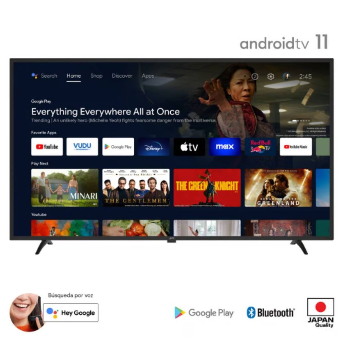 GENERICO - TELEVISOR JVC 40 FHD ANDROID TV LT-40KB327