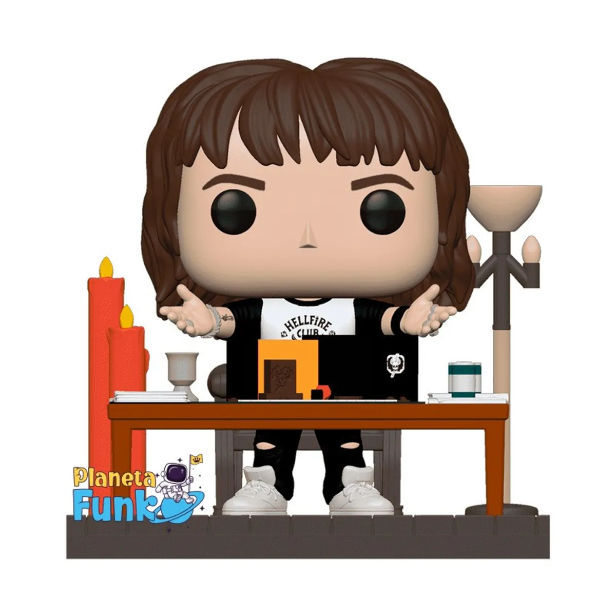 FUNKO - STRANGER THINGS CAMPAIGN EDDIE FUNKO DELUXE