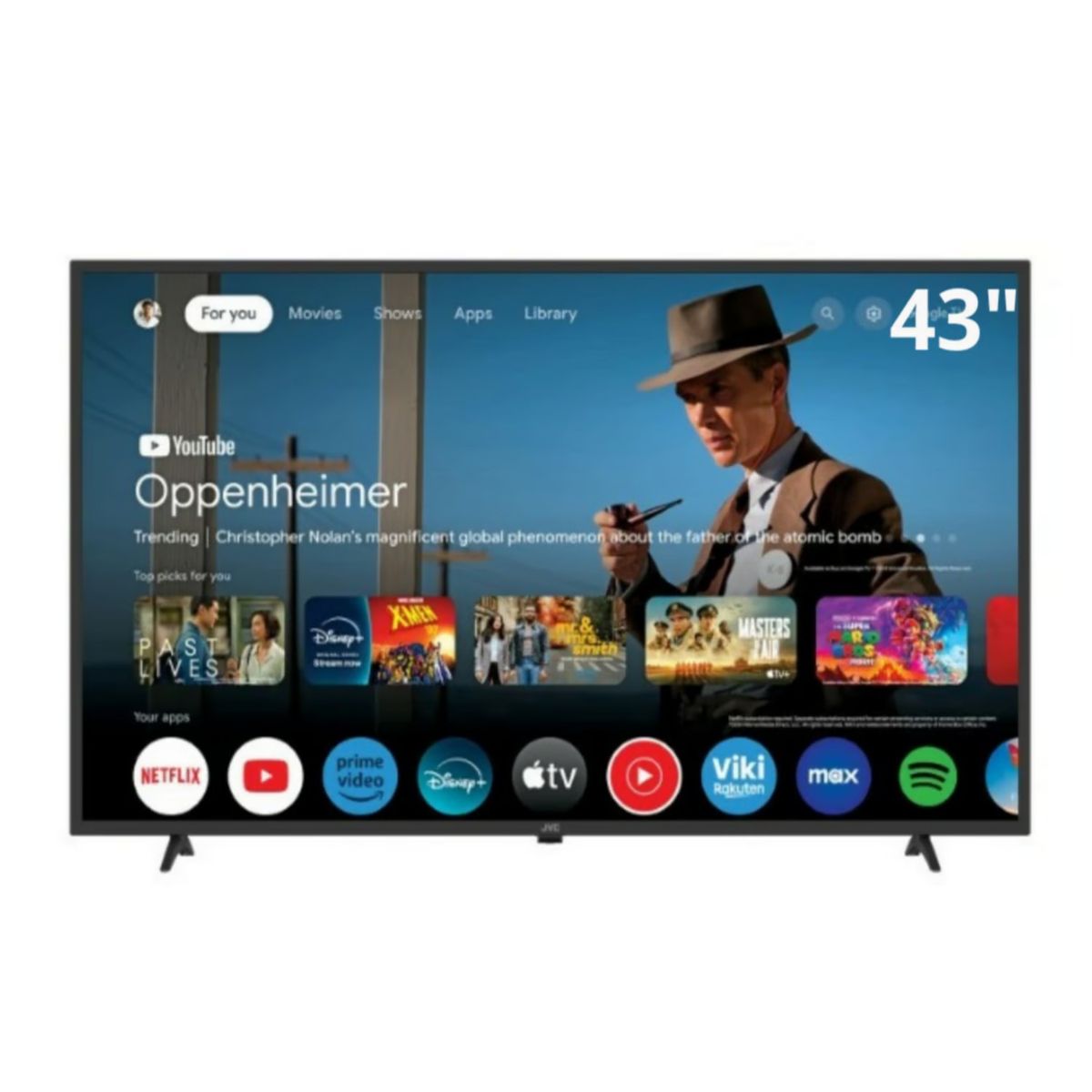 GENERICO - TELEVISOR JVC LED 43 SMART FULL HD GOOGLE TV LT-43KM348