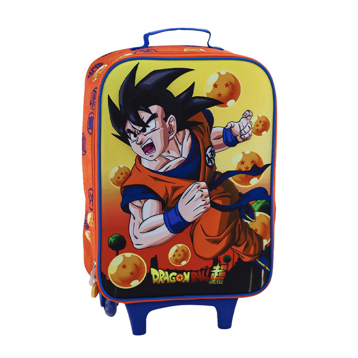 SCOOL - SET KOMBAT MOCHILA + LONCHERA + CARTUCHERA 3D DRAGON BALL A