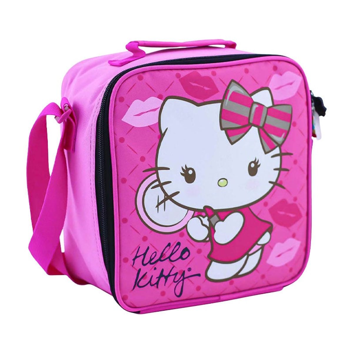 SCOOL - LONCHERA KOMBAT CUADRADA HELLO KITTY