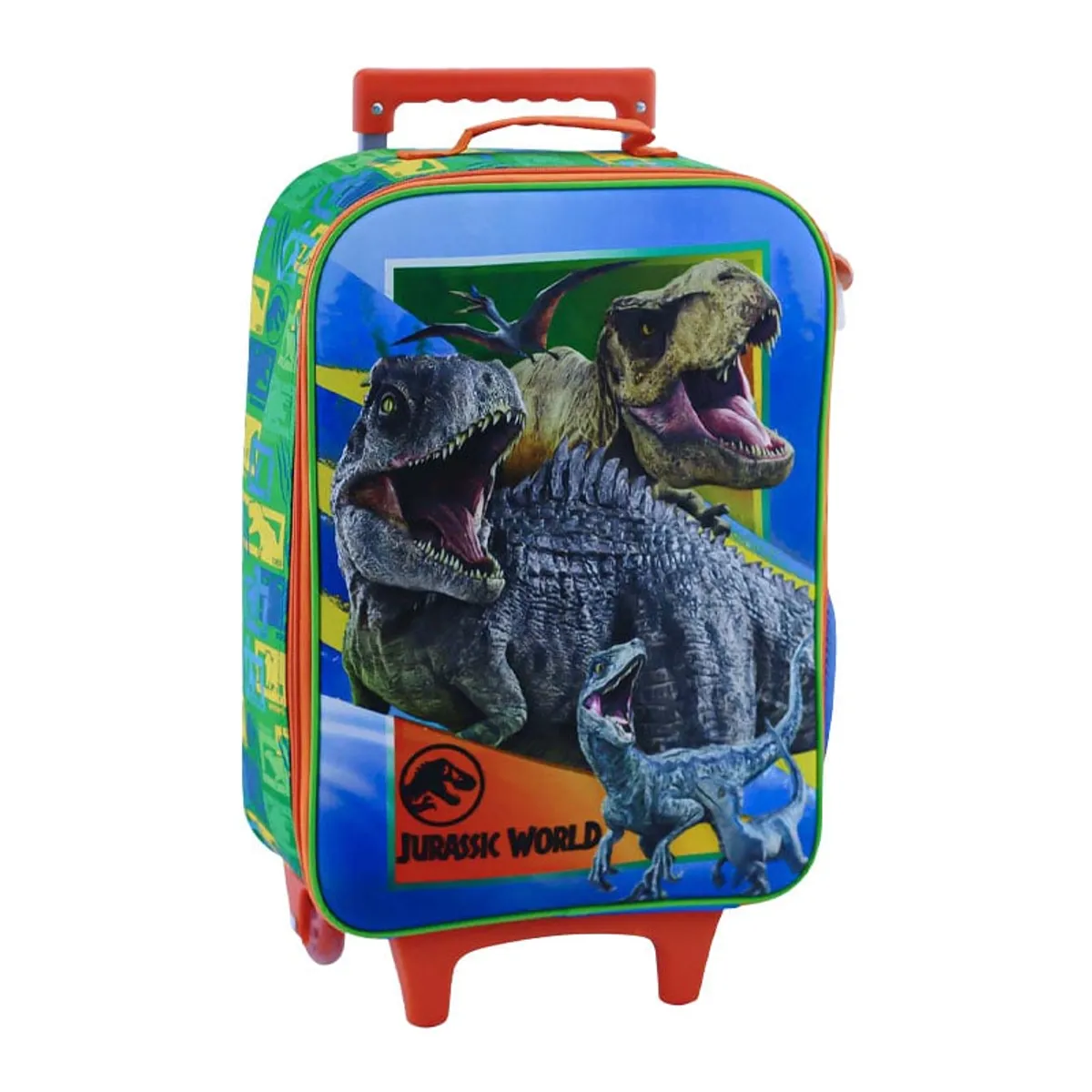 SCOOL - SET KOMBAT MOCHILA + LONCHERA + CARTUCHERA 3D JURASSIC A