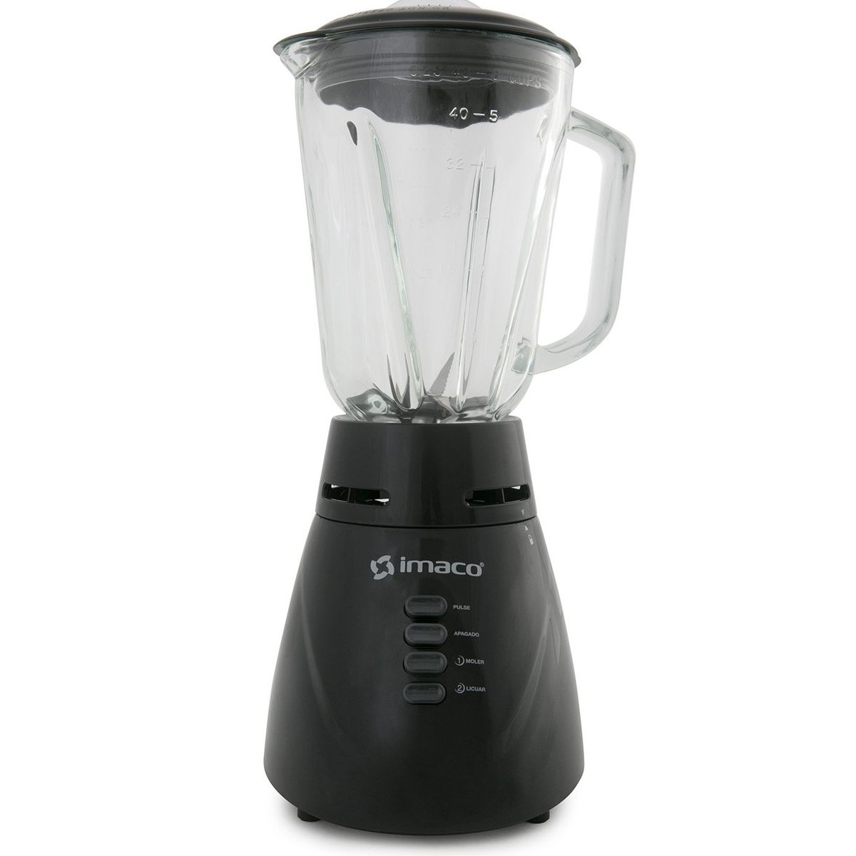 IMACO - Licuadora BL4125VN 350 Watts Negro 1.25 Litros.