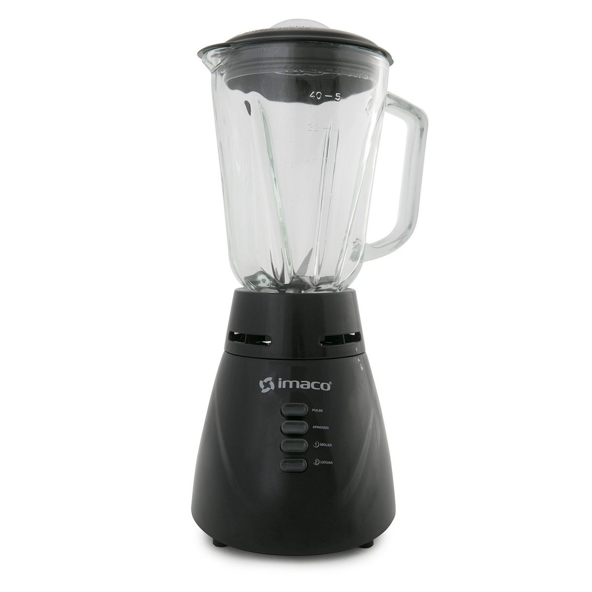 IMACO - Licuadora BL4125VN 350 Watts Negro 1.25 Litros.