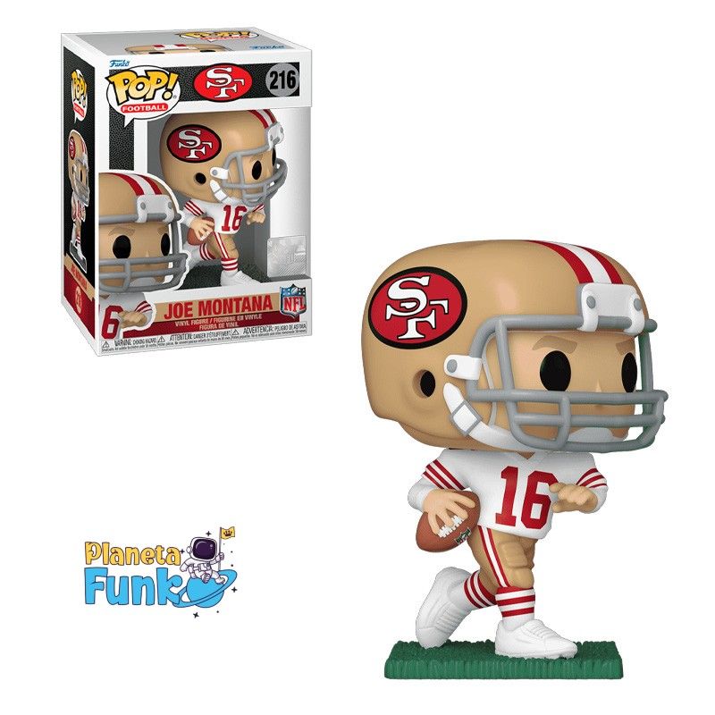 FUNKO - NFL FUTBOL 49ERS JOE MONTANA FUNKO POP