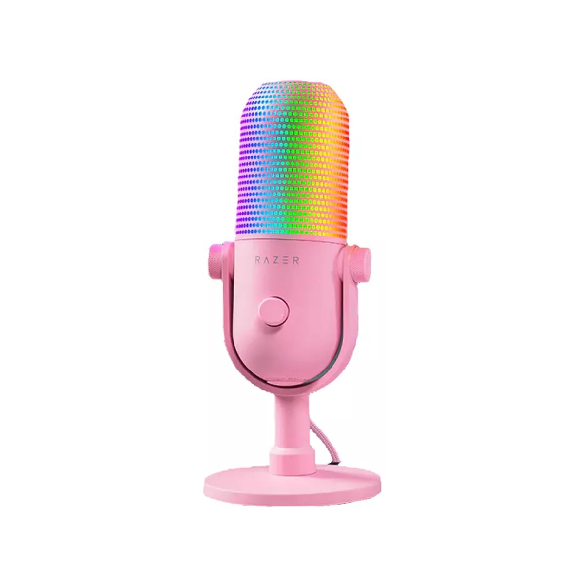 RAZER - MICROFONO RAZER SEIREN V3 CHROMA STREAMING SUPERCARDIODE SILENT QUARZO